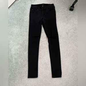 Celebrity Pink Black Denim skinny jean